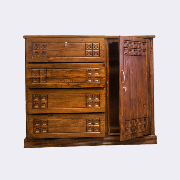 Kamranga Wardrobe (Sagun Wood)