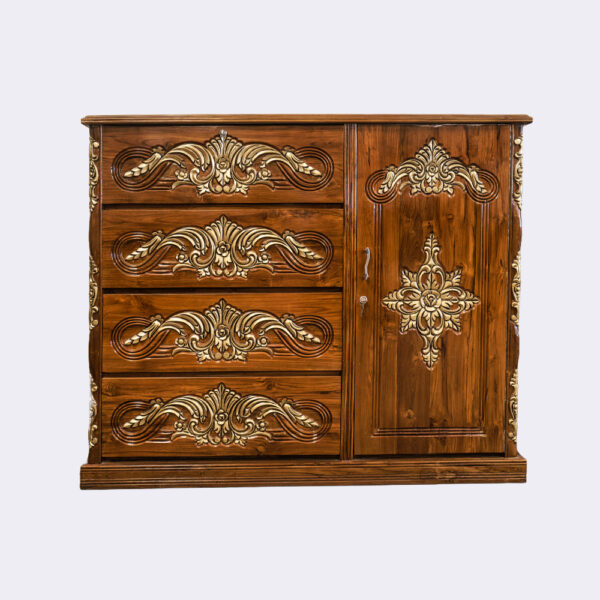 Noksha Wardrobe(Sagun Wood)