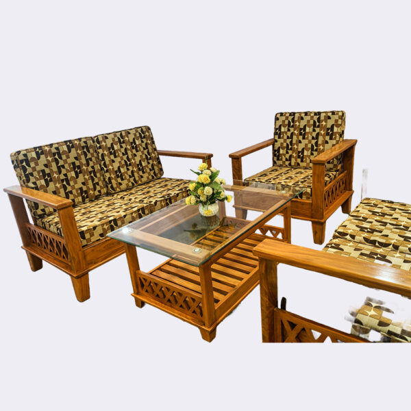 Smart Mahogany Sofa