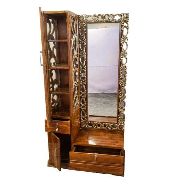 Carved Mirror Dressing Cabinet Carved Mirror Dressing Cabinet