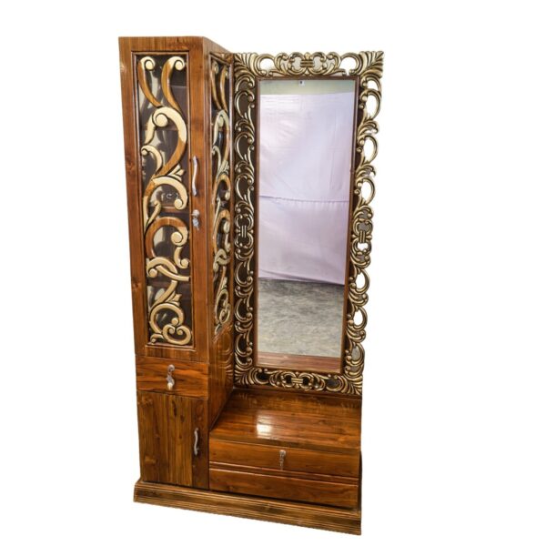 Carved Mirror Dressing Cabinet Carved Mirror Dressing Cabinet