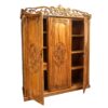 Carved Three Door Almirah