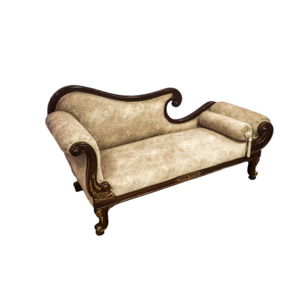 Cream Roll Arm Divan