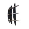 Curved Grid Wall Shelf