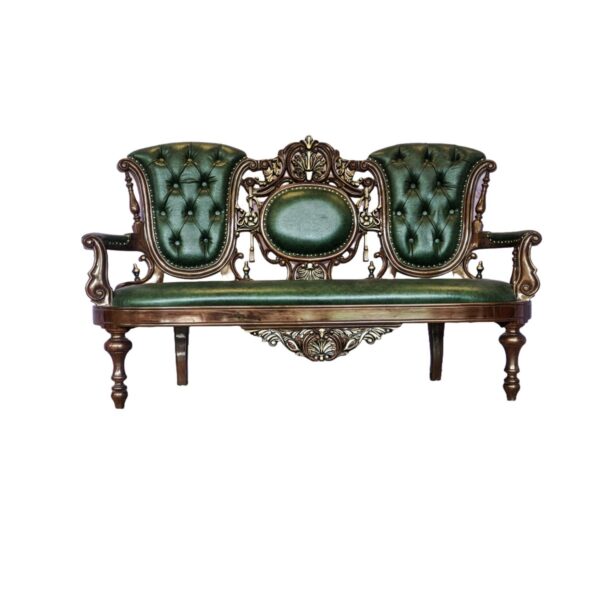 Green Tufted Royal Sofa