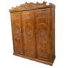 Ornate Three Door Almirah