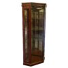 Slim Glass Corner Cabinet