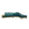 Teal Corner Sofa Set