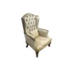 Tufted Wing Accent Chair