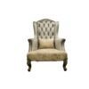 Tufted Wing Accent Chair