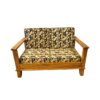 Wooden Pattern Double Sofa Wooden Pattern Double Sofa