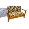 Wooden Pattern Double Sofa Wooden Pattern Double Sofa