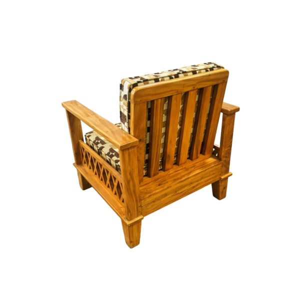 Wooden Pattern Single Sofa Wooden Pattern Single Sofa