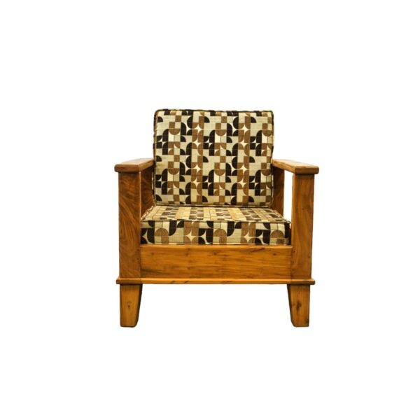 Wooden Pattern Single Sofa Wooden Pattern Single Sofa