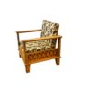 Wooden Pattern Single Sofa Wooden Pattern Single Sofa
